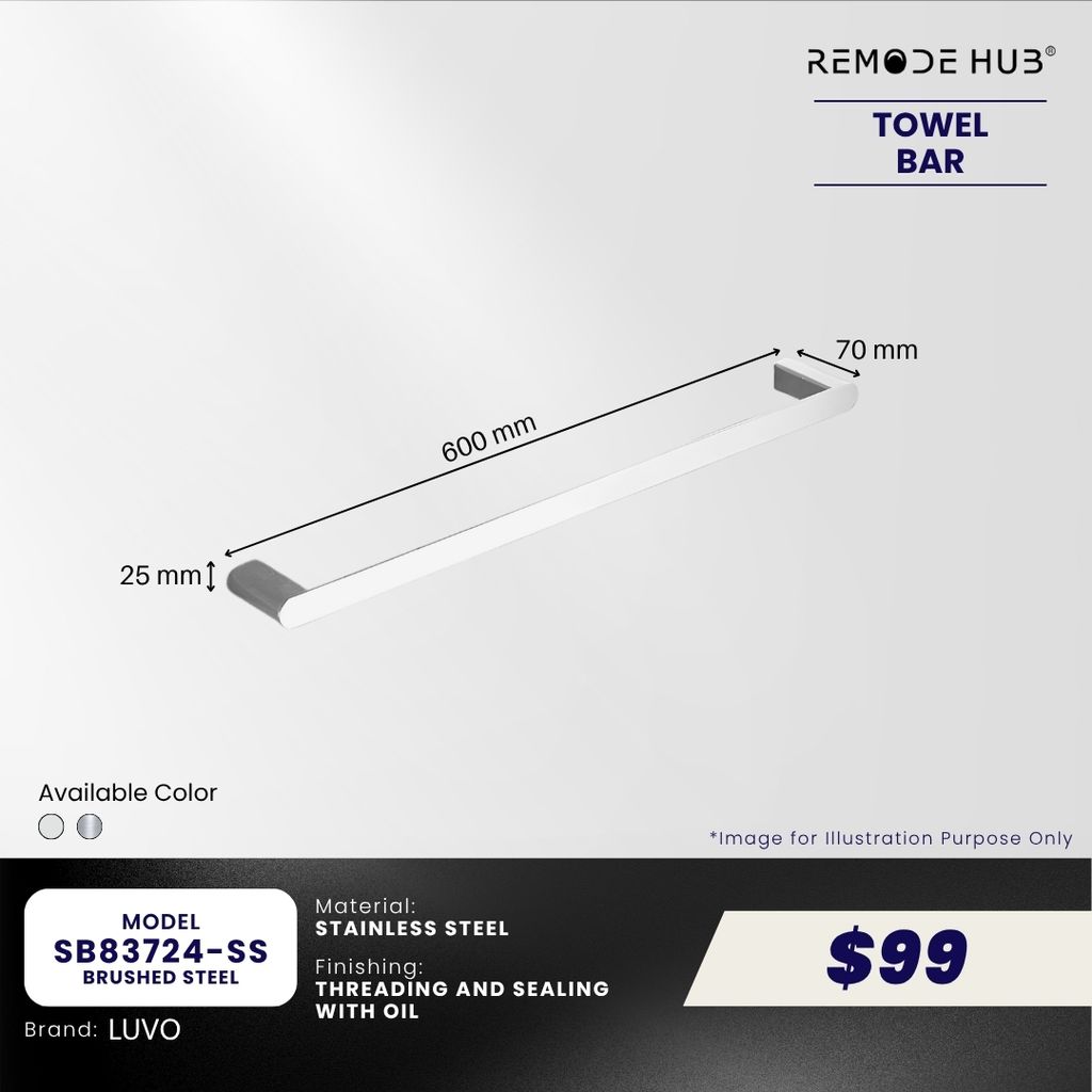 SB83724-SS-BRUSHED STEEL