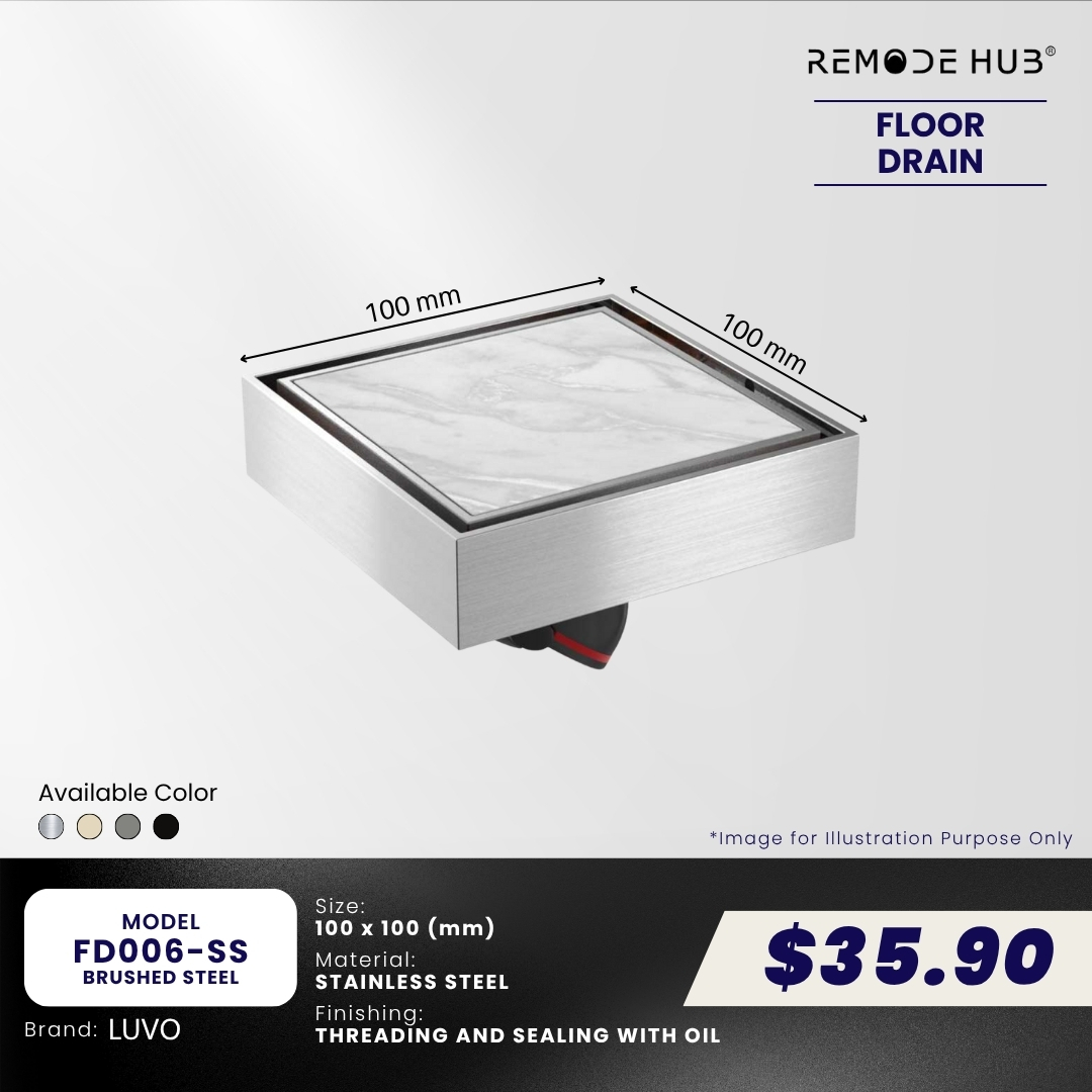 FD006-SS-BRUSHED STEEL