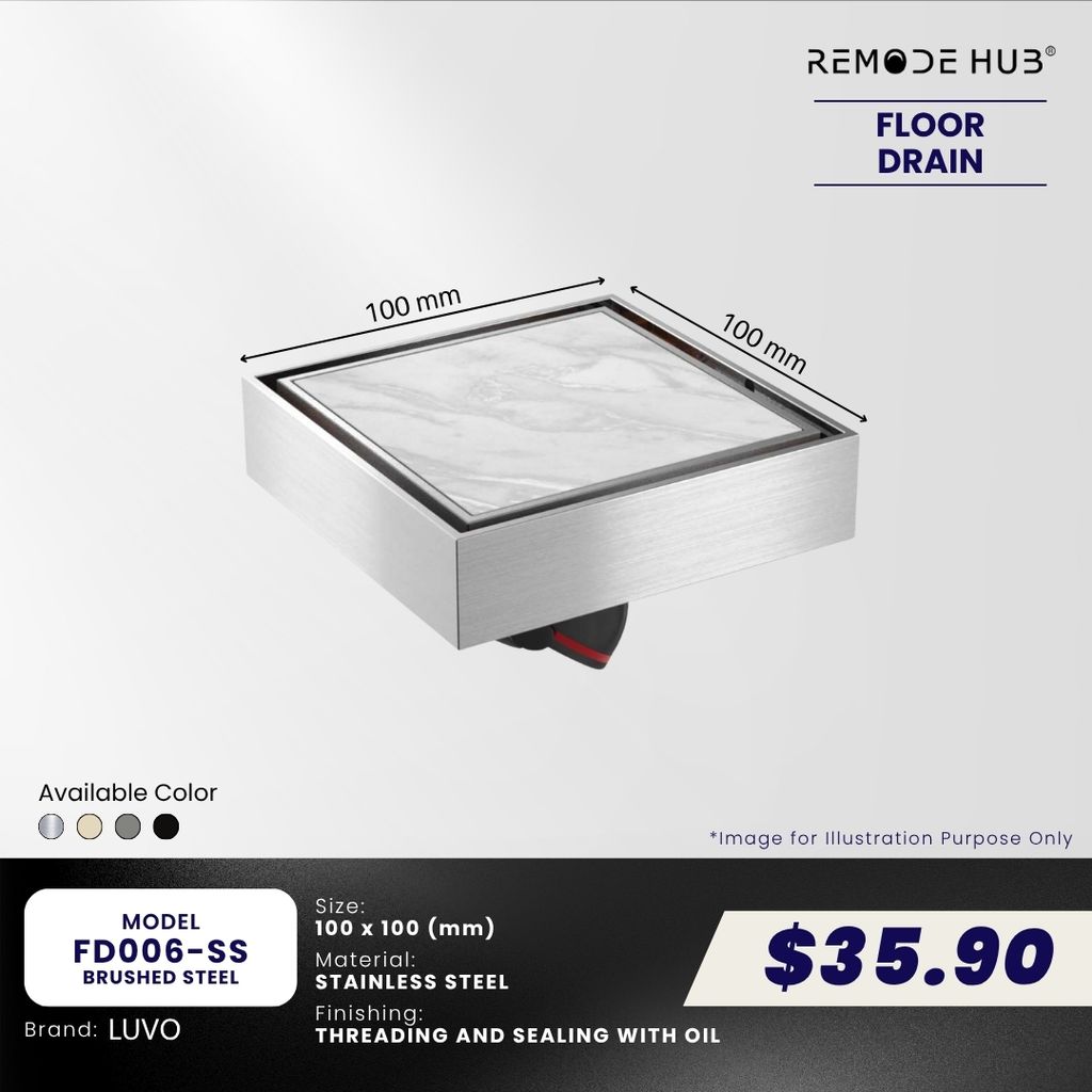 FD006-SS-BRUSHED STEEL