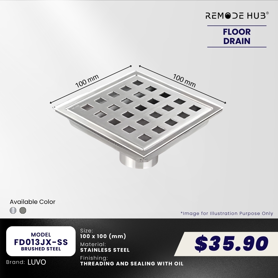 FD013JX-SS-BRUSHED STEEL