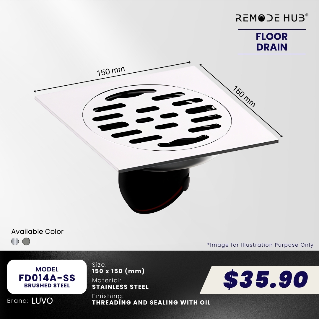 FD014A-SS-BRUSHED STEEL