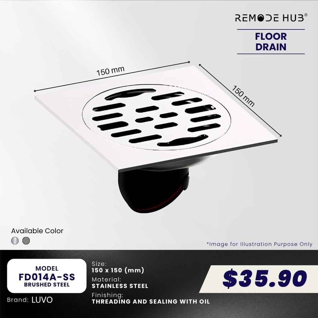 FD014A-SS-BRUSHED STEEL