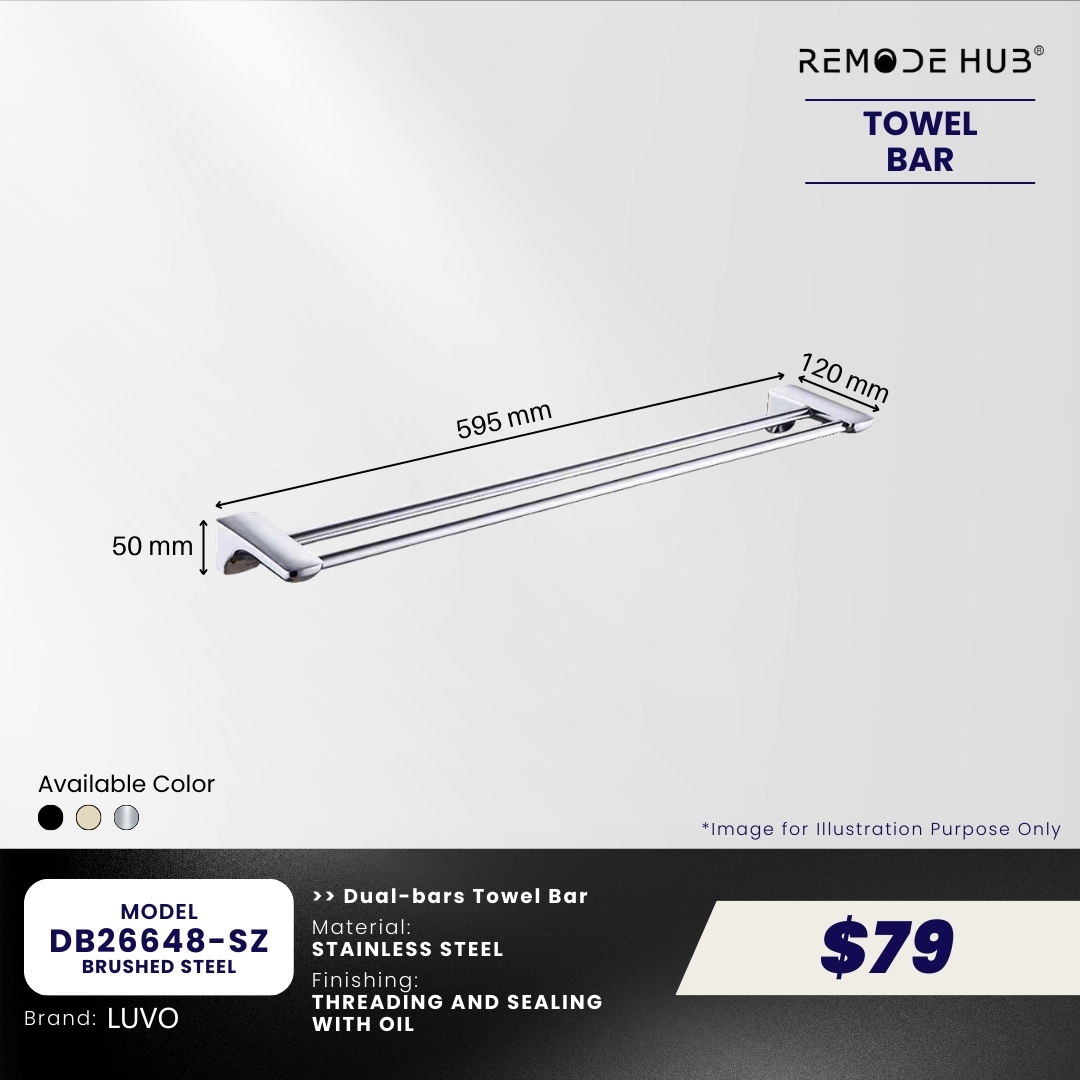 DB26648-SZ-BRUSHED STEEL
