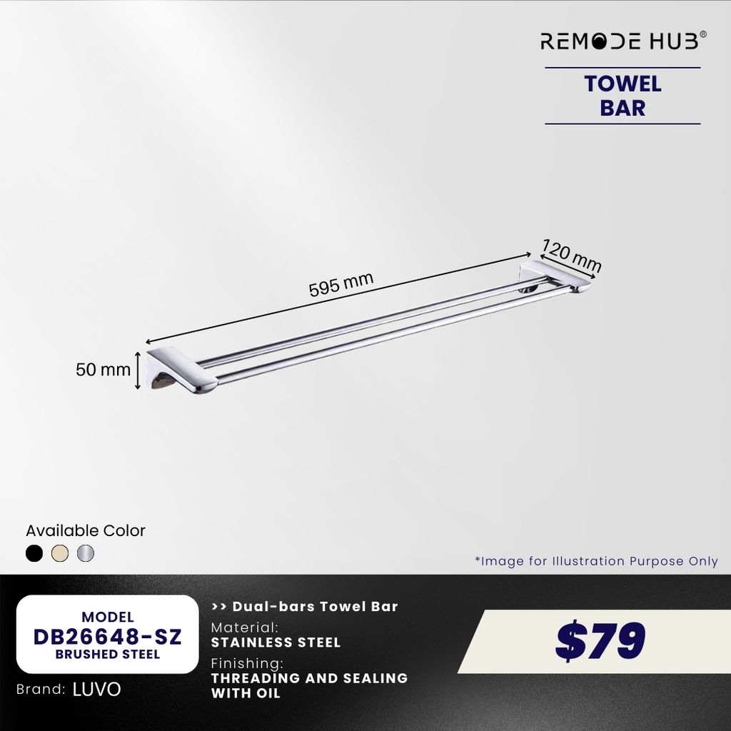 DB26648-SZ-BRUSHED STEEL