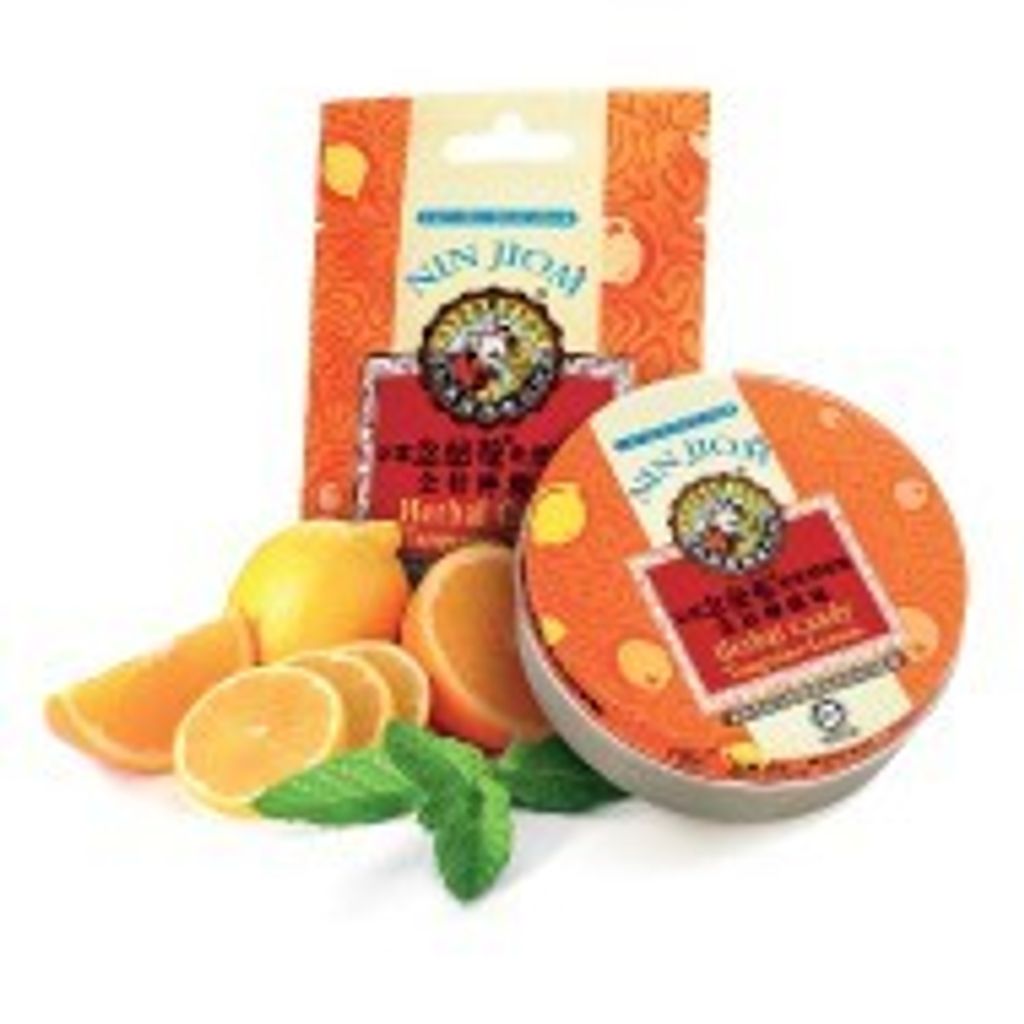 Pouch Cap Ibu Dan Anak Nin Jiom Herbal Candy Tangerine Lemon Halal Sore Throat Cough True Meds Pharmacy