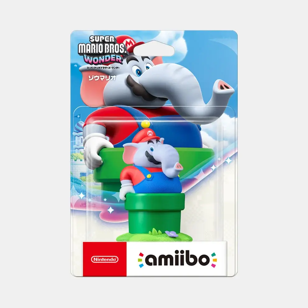 amiibo 公仔 大象瑪利歐 超級瑪利歐兄弟 驚奇系列