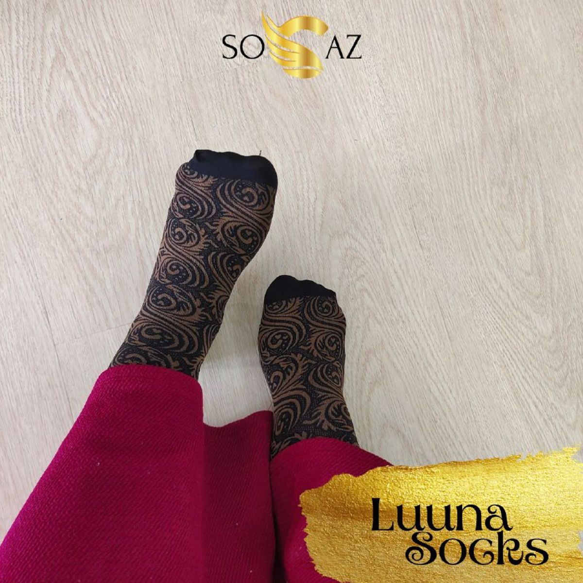 LUUNA SOCK BERCORAK EXCLUSIVE