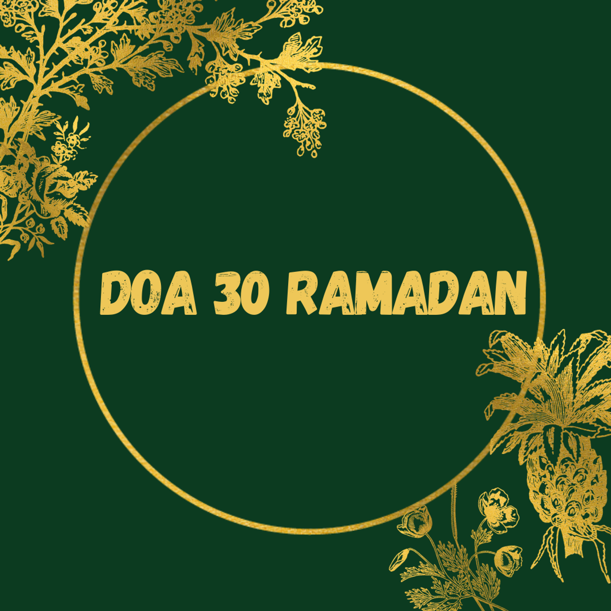 DOA 30 RAMADAN