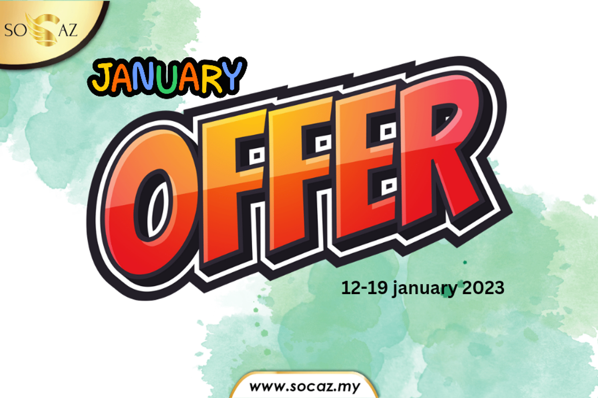 PROMOSI SEMPENA JANUARI OFFER 12-19 JANUARI 2023.