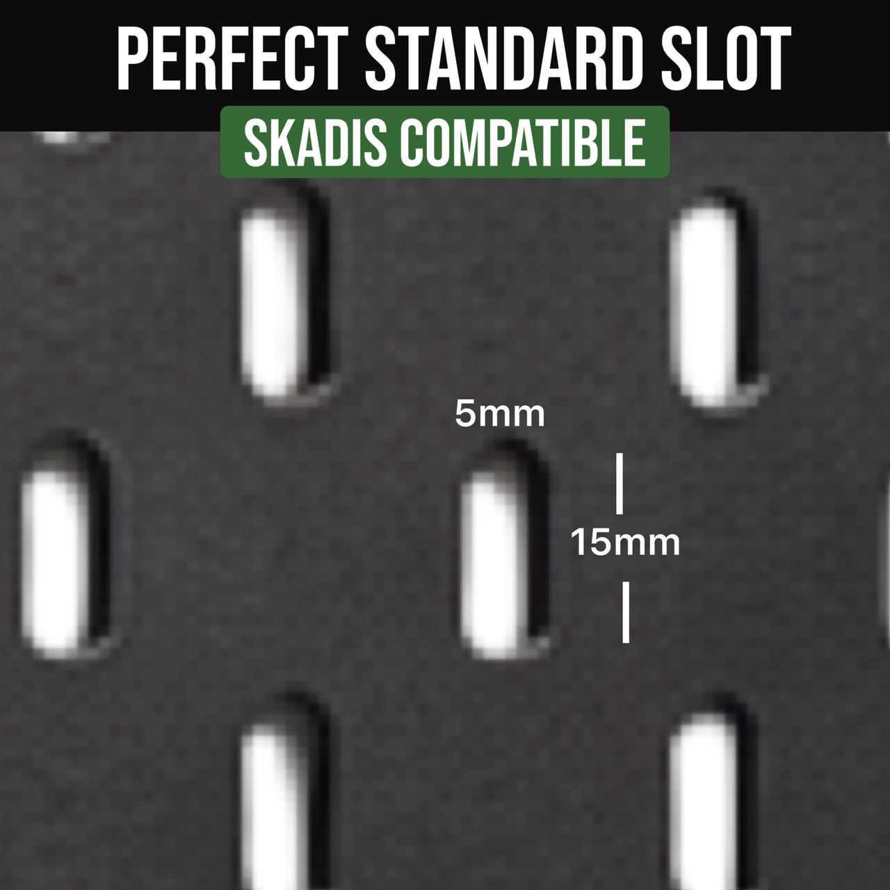 Skadis compatible pegboard