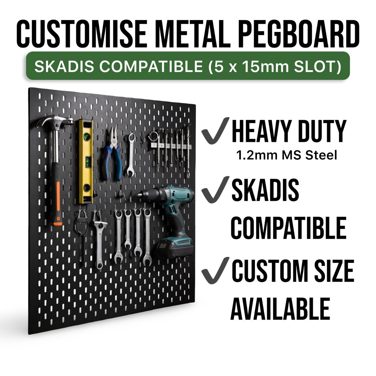 wall organizer panel 