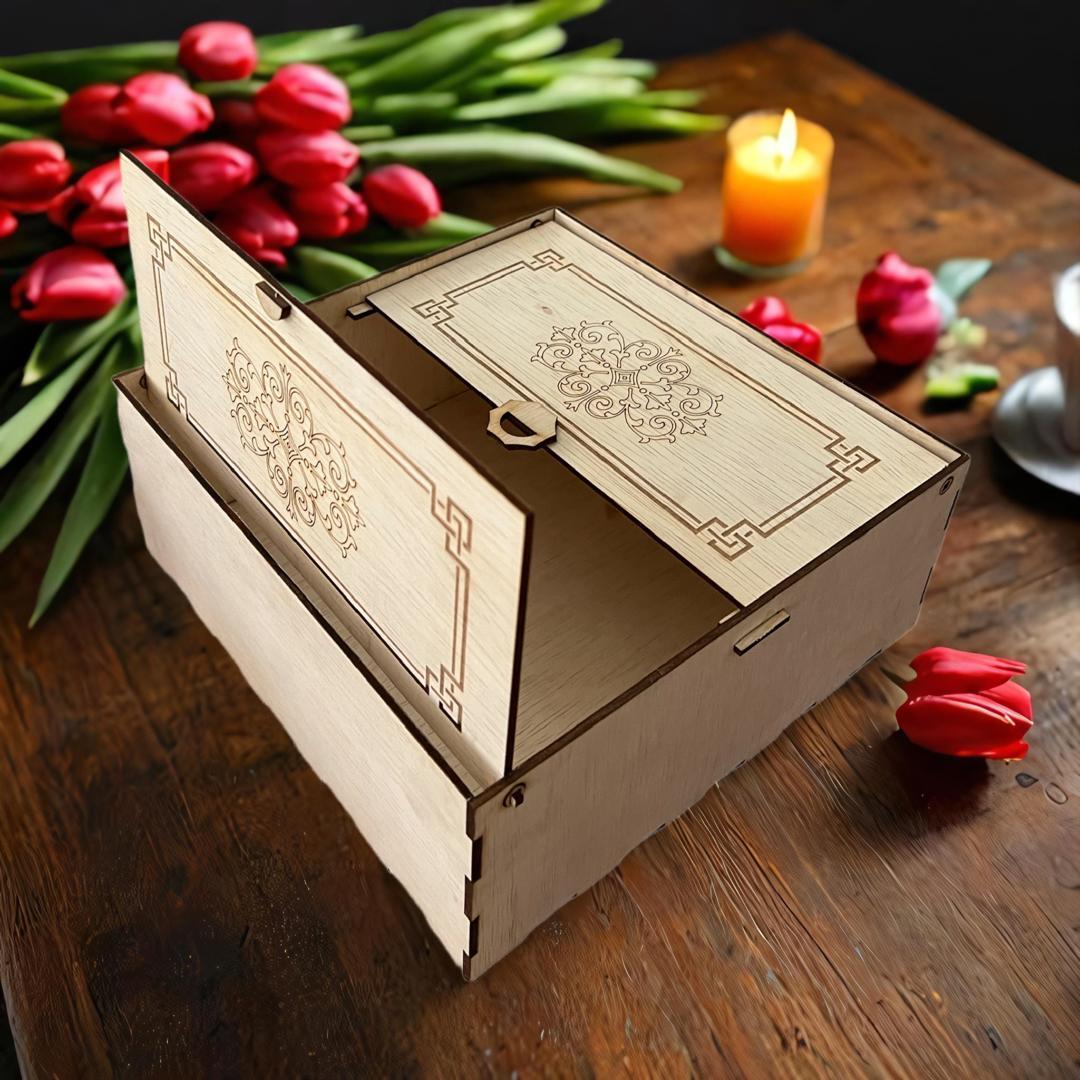 wooden gift box 54