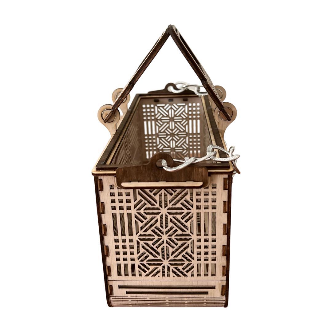 Wooden gift box handbag 8