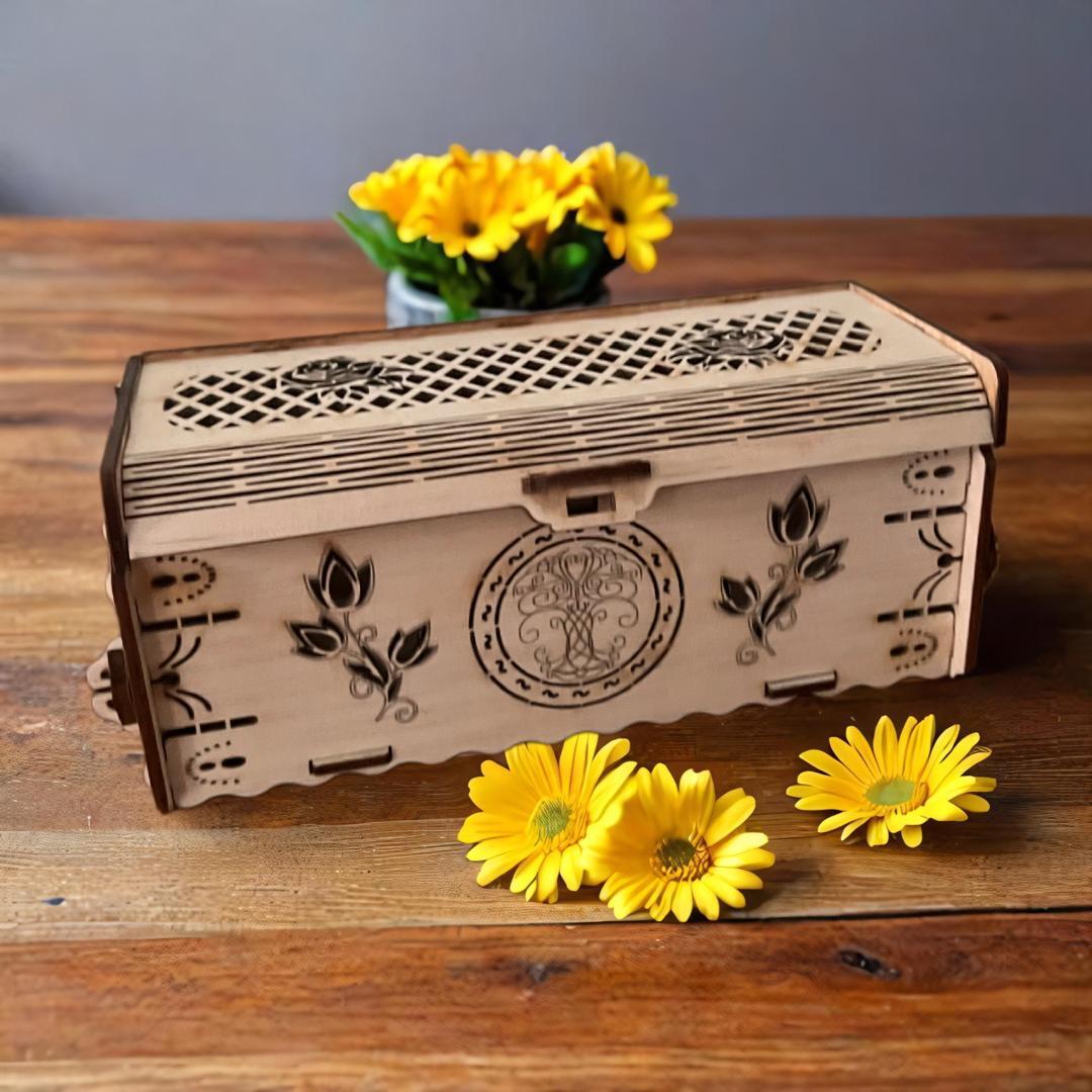 Small Wooden gift box 7