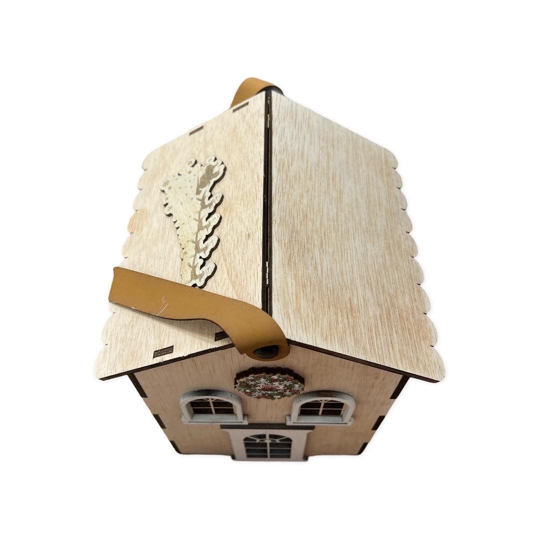 Wooden House Shape Box 8