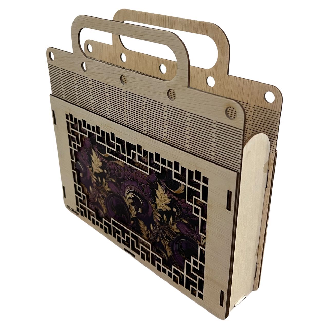 SMALL WOODEN BAG 5