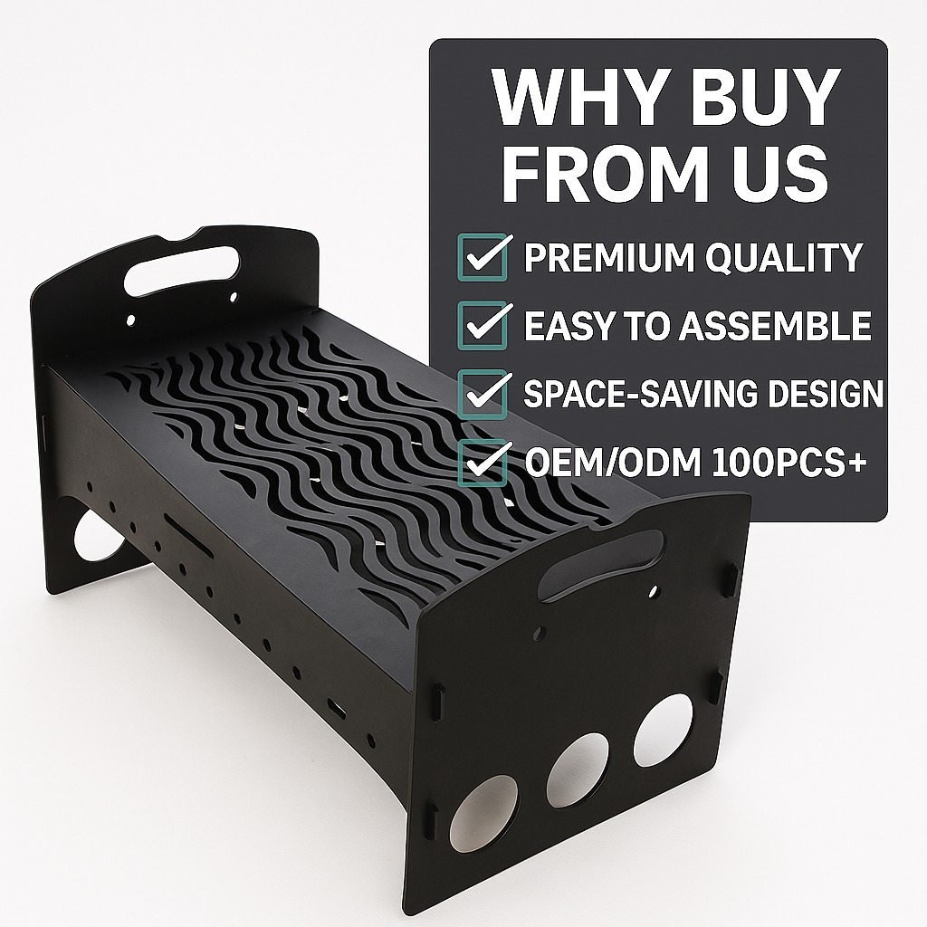 Flat Pack Slot-in BBQ 4