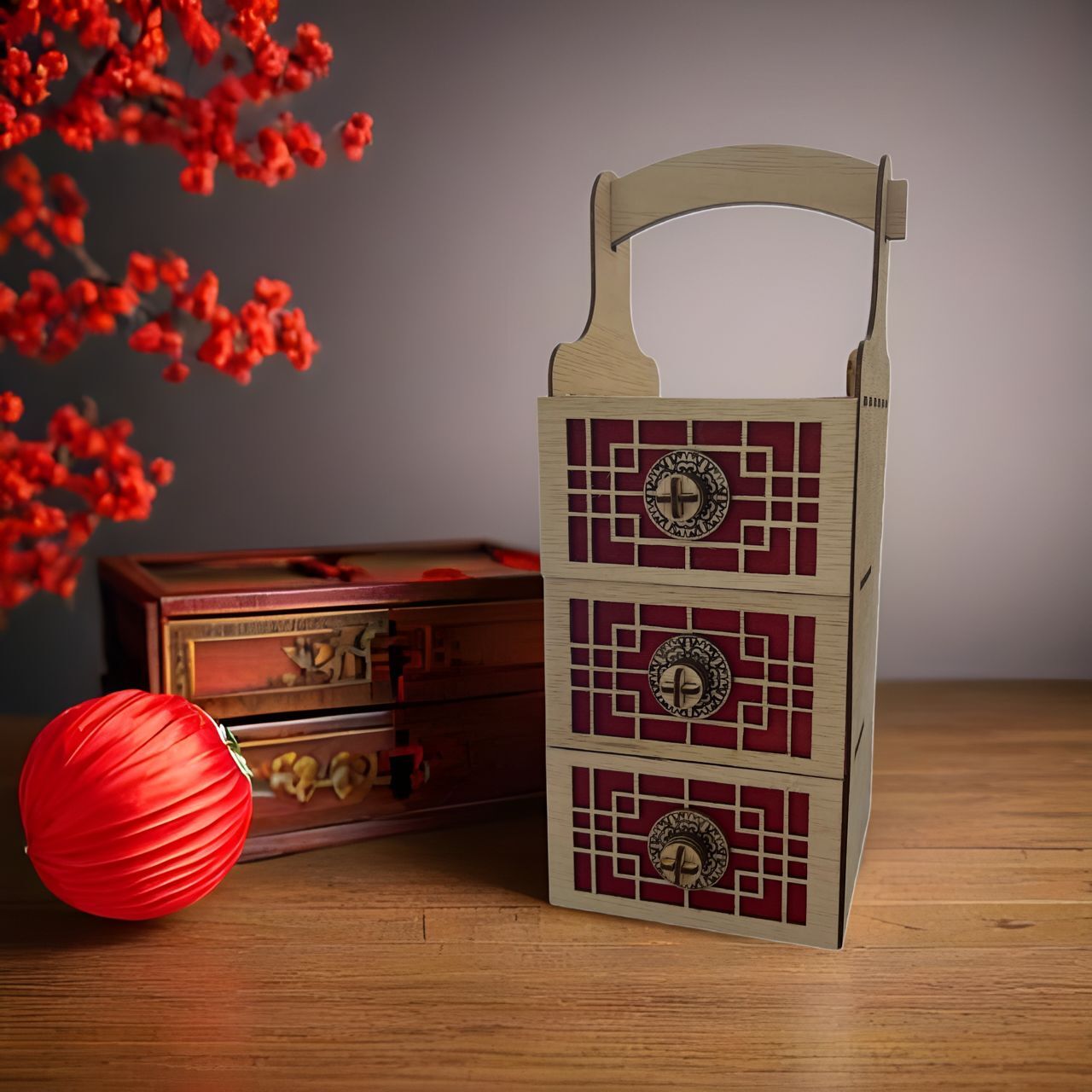 3 layer drawer box 10