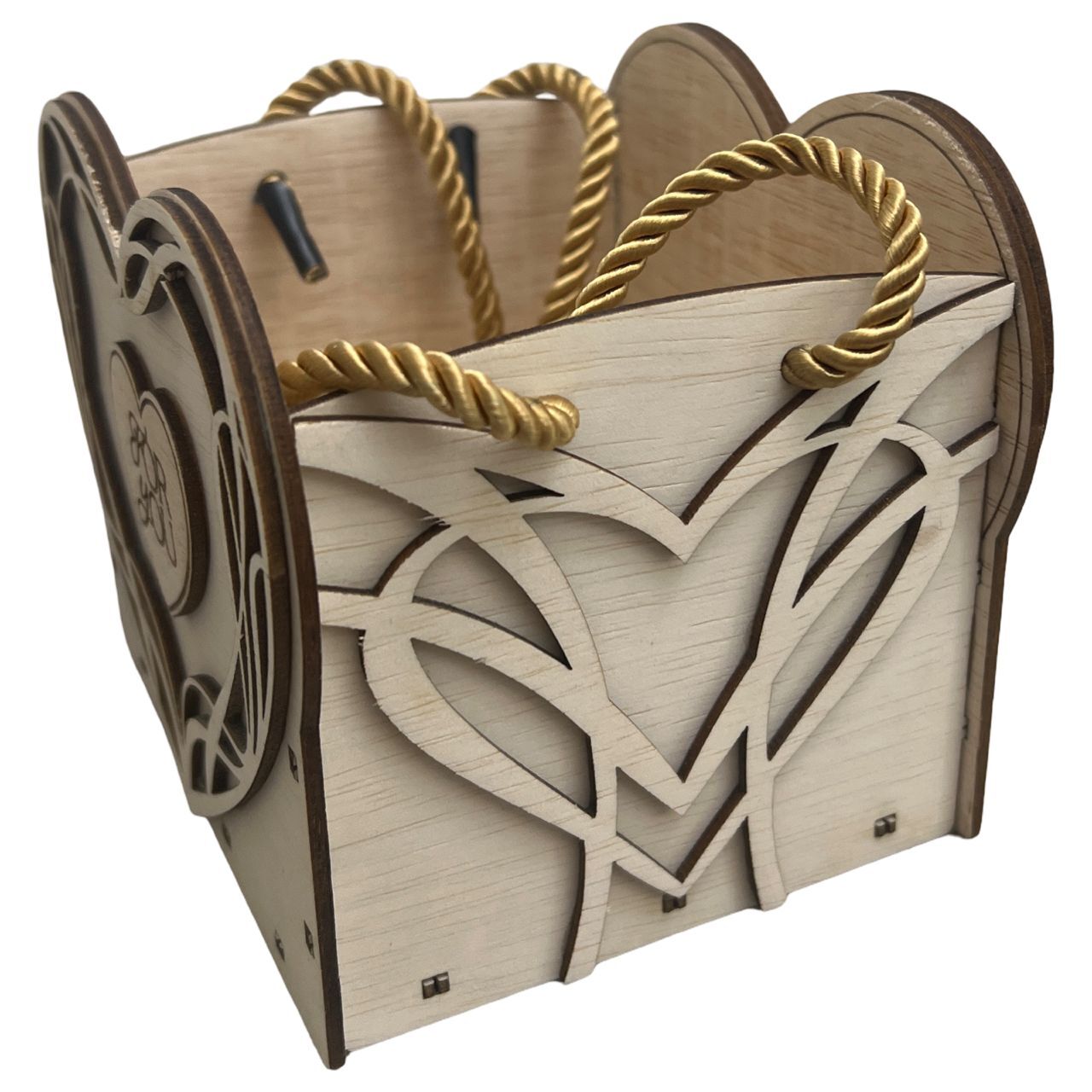 SMALL WOODEN BOX WITH HANDLE 4