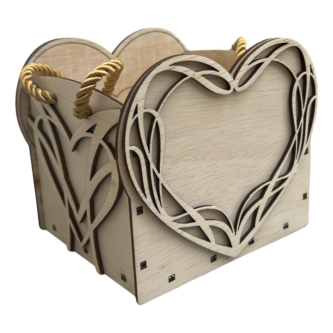 SMALL WOODEN BOX WITH HANDLE 3