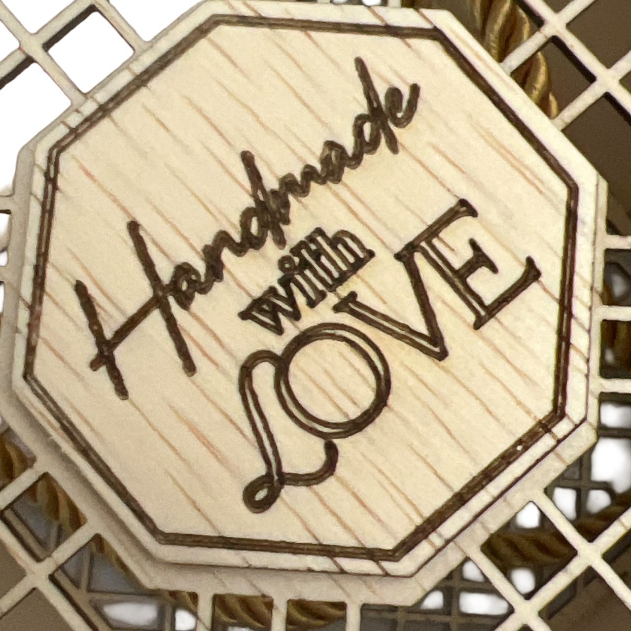 Small Geometric Laser-Cut Wooden Gift Box 11