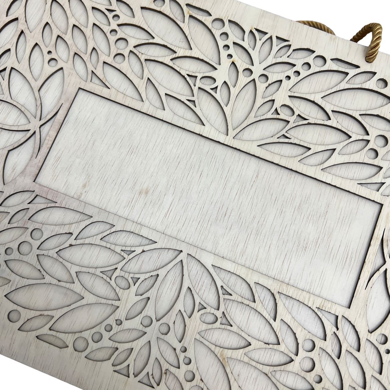 Large Floral Pattern Wooden Gift Box 4