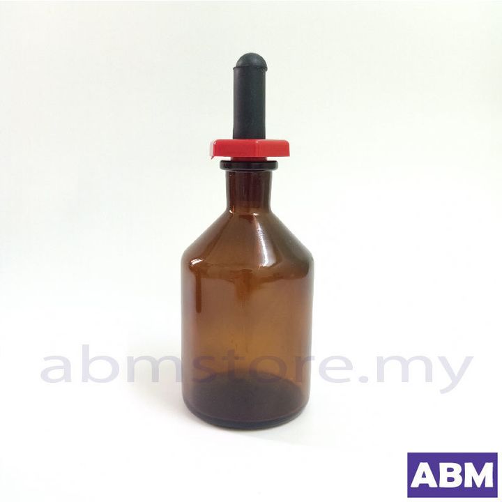 G1339 - Glass Dropping Bottle Amber 250ml Polycap-abmstore.my-01.jpg