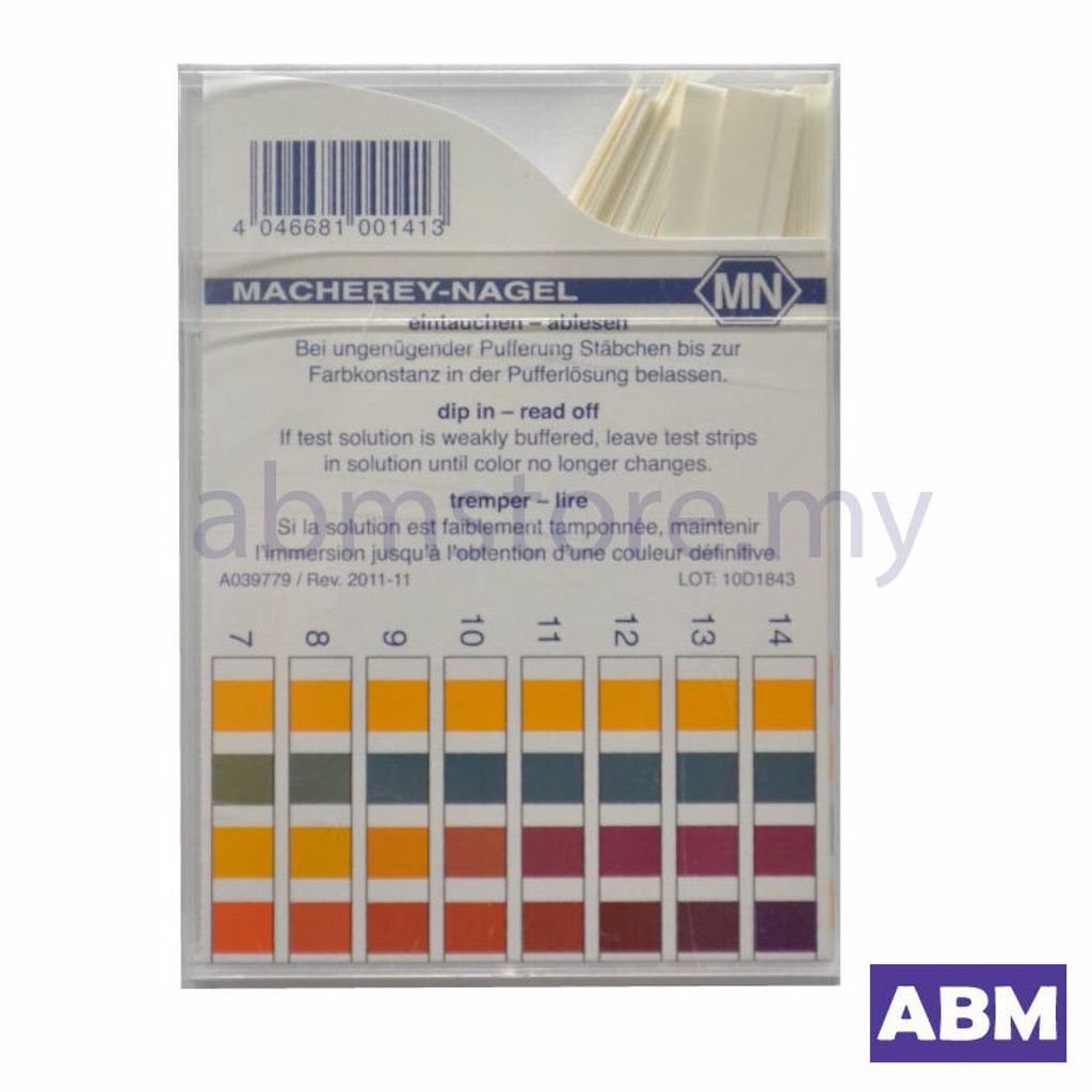 PAPIER pH-Fix 4.5-10.0 BANDELETTES