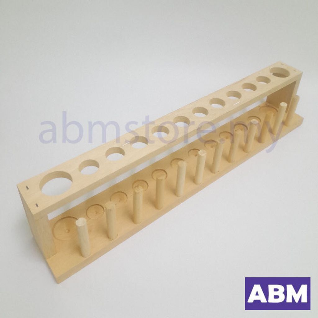 A0903-RACK TEST-TUBE D22MM-10PLACE, D32MM-2PLACE, L17.5INCH-abmstore.my-01