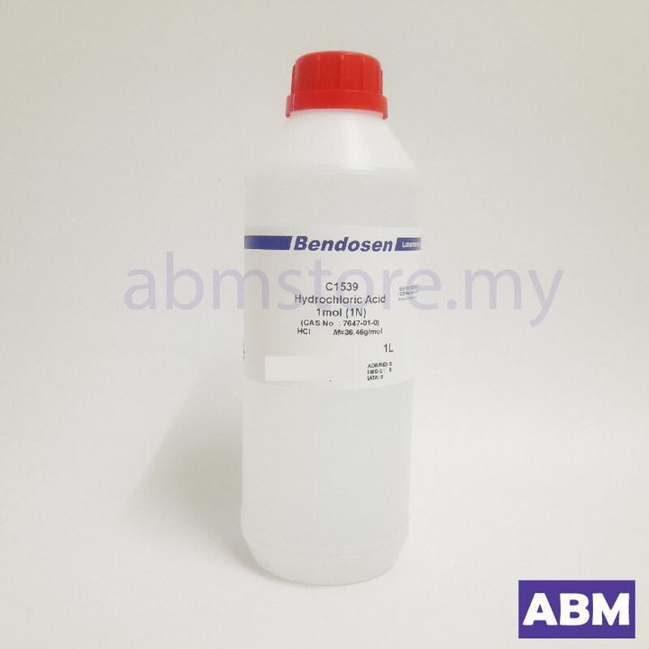 C1539-HYDROCHLORIC ACID 1MOLL (1N) BENDOSEN-abmstore.my-01-01