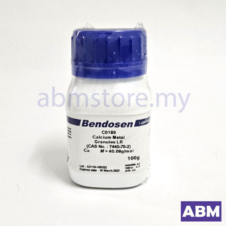 C0189-CALCIUM METAL GRANULES LR, BENDOSEN-abmstore.my-01