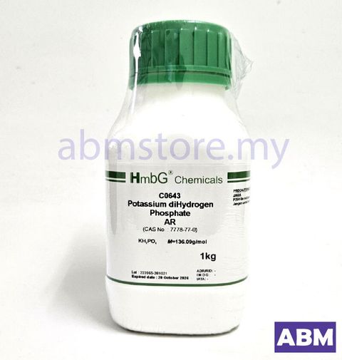 C0643-Potassium diHydrogen Phosphate AR HmbG-abmstore.my-01