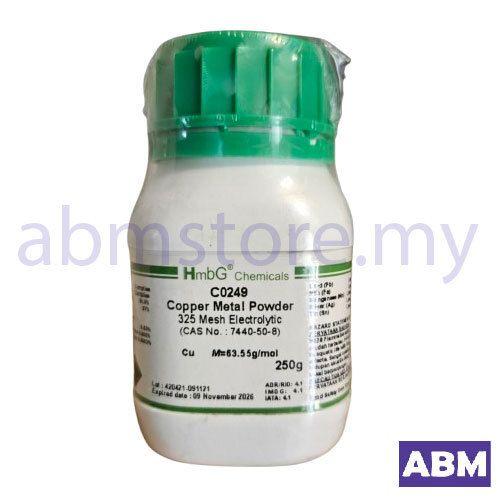 c0249-COPPER (METAL) POWDER 325 MESH ELECTROLYTIC 99.5% HMBG-abmstore.my-01