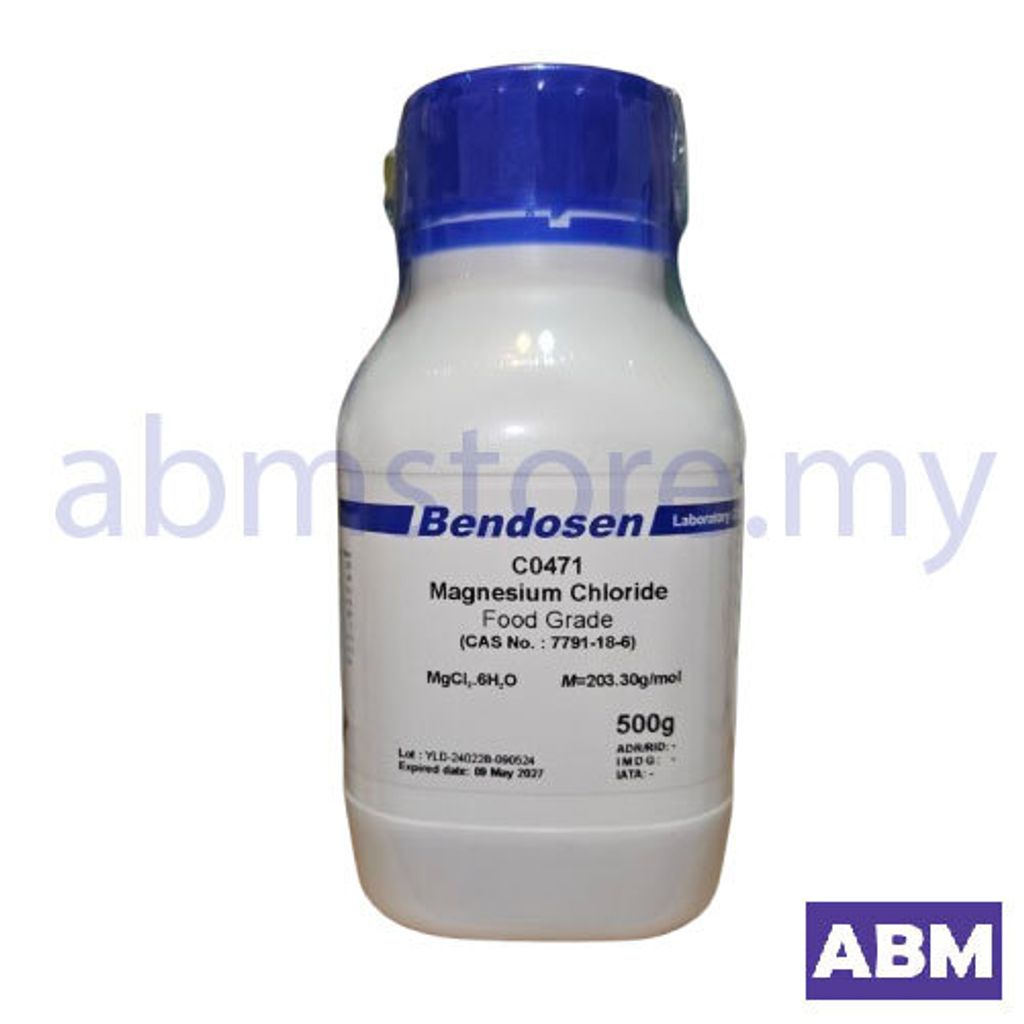 C0471-MAGNESIUM CHLORIDE 6H2O FOOD GRADE BENDOSEN-abmtore.my-01