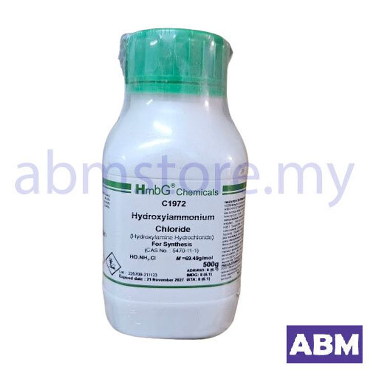 C1972-HYDROXYLAMMONIUM CHLORIDE (HYDROXYLAMINE HYDROCHLORIDE) FOR SYNTHESIS ,HMBG-abmstore.my-01