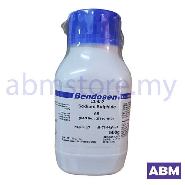 C0952-SODIUM SULFIDE X H2O EXTRA PURE, BENDOSEN-abmstore.my-01