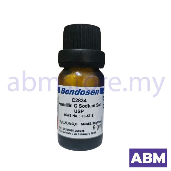 C2834 - PENICILLIN G SODIUM SALT POWDER, USP GRADE BENDOSEN-abmstore.my-01