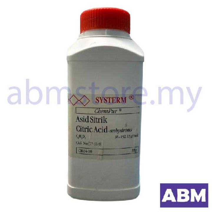 CITRIC ACID ANHYDROUS CP, SYSTERM CI024-00-abmstore.my-01