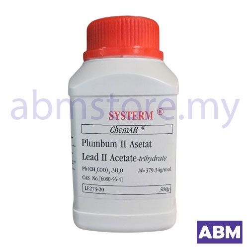 sy157-LEAD 2 ACETATE 3H2O AR SYSTERM, LE273-20-abmstore.my-01