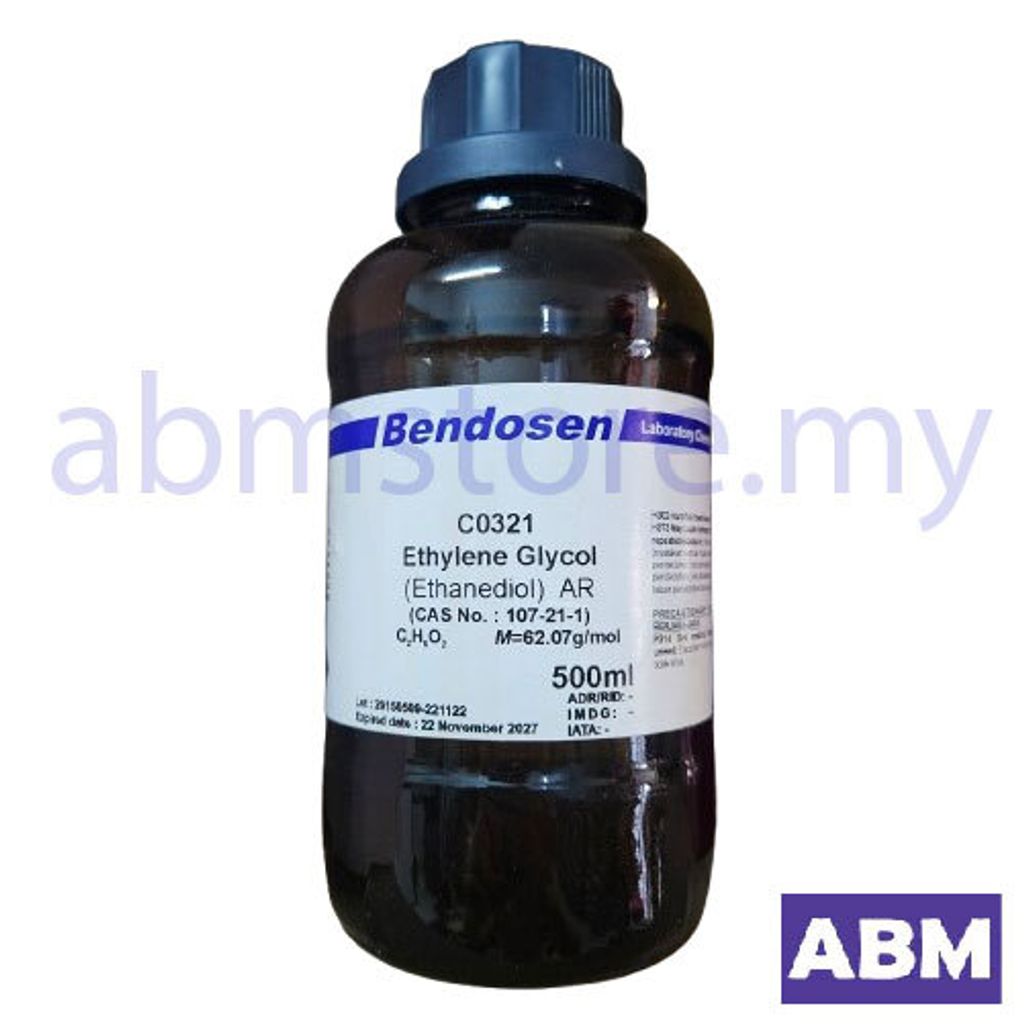C0321-ETHYLENE GLYCOL AR, BENDOSEN-abmstore.my-01