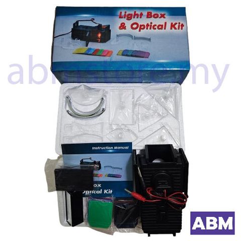 A1515-LIGHT BOX & OPTICAL SET WITH LENS AND COLOUR FILTERS -abmstore.my-01