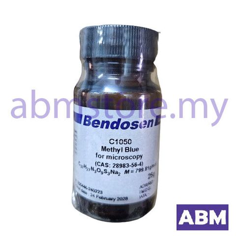 C1050-METHYL BLUE FOR MICROSCOPE STAIN, BENDOSEN 25G-ABMSTORE.MY-01