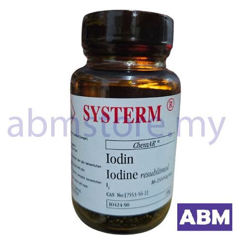 SY174-IODINE RESUBLIMED AR SYSTERM (100G)-abmstore.my-01