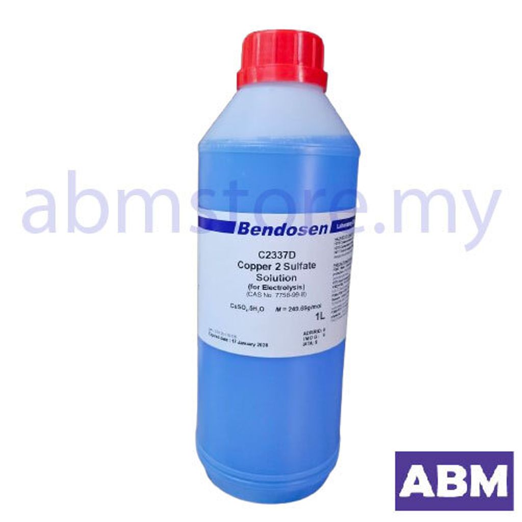 C2337D-COPPER 2 SULFATE SOLUTION (FOR ELECTROLYSIS) BENDOSEN-abmstore.my-01