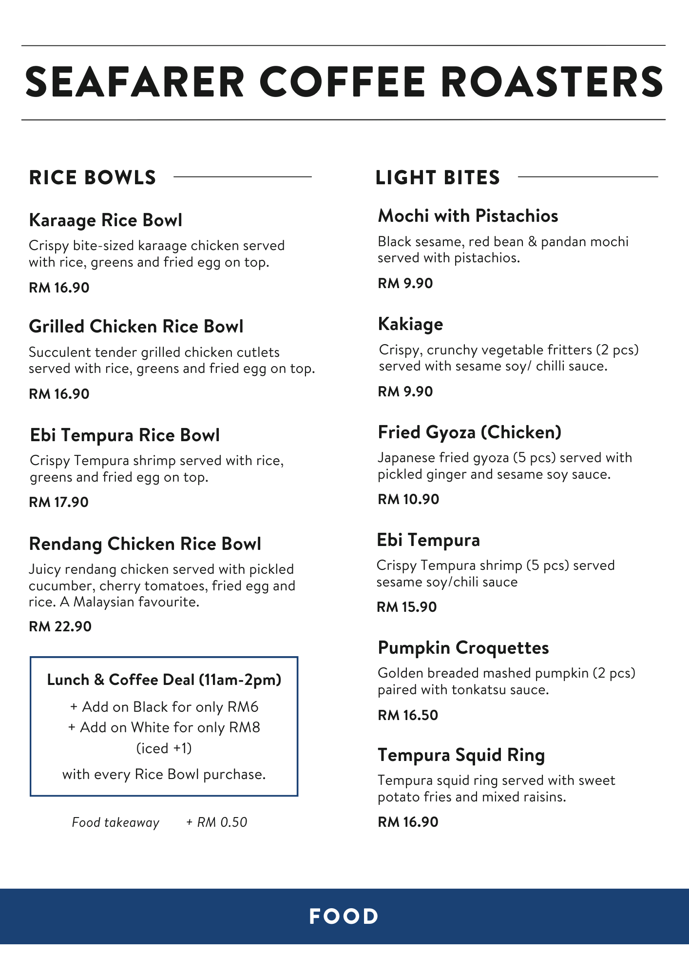Food Menu