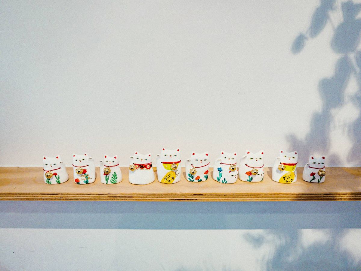 招財貓串起了一切：日本黏土藝術家Harutoke專訪