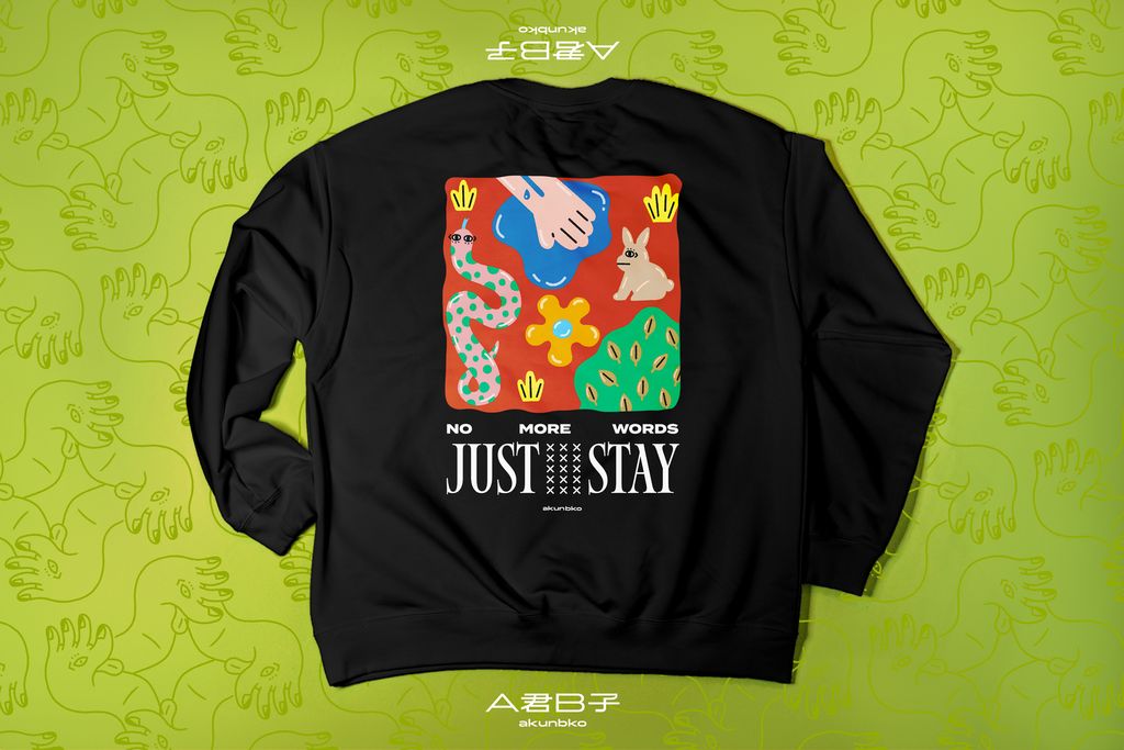 JUST STAY_Sleeve_黑_2