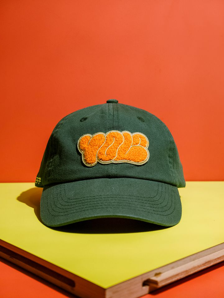 A君B子 akunbko YOLO 老帽 綠色 軍綠 深綠 復古水洗 棒球帽 立體刺繡 Vintage Washed Cap Army Green Dad Hat 台湾刺繍帽子 グリーン