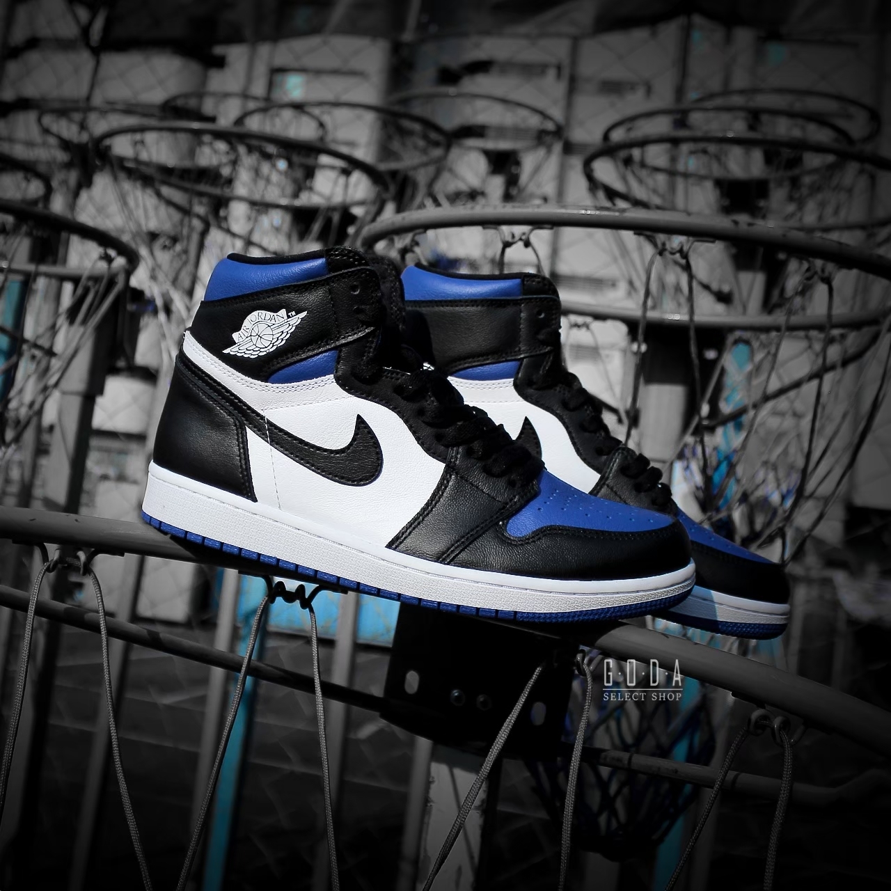 現貨) AIR JORDAN 1 RETRO HIGH OG 黑藍小閃電555088-041 – GODA 夠搭