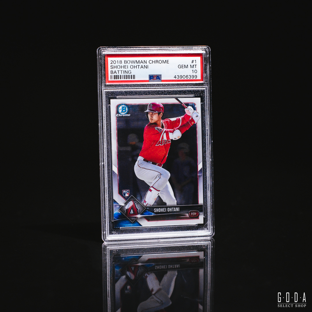 球員卡) 大谷翔平SHOEHEI OHTANI 2018 BOWMAN CHROME RC #1 鑑定PSA10